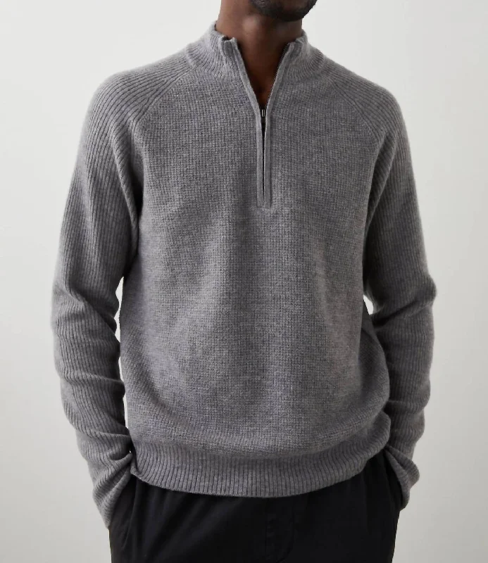 Longline Women's Mohair Sweater Dresses in a Loose FitStark Quarter Zip Sweater In Finch Longline Women's Mohair Sweater Dresses in a Loose FitStark Quarter Zip Sweater In Finch