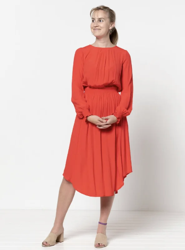 Cowl Neck Women's Cashmere Blend Sweater Dresses for WinterStyle Arc Asha Dress