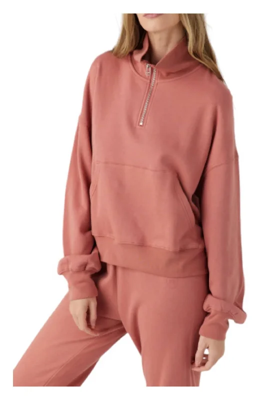 Cowl Neck Women's Cashmere Blend Sweater Dresses for WinterWaves Half Zip Fleece Sweater In Sunset Cowl Neck Women's Cashmere Blend Sweater Dresses for WinterWaves Half Zip Fleece Sweater In Sunset