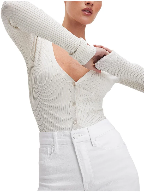 V - Neck Women's Ribbed Sweater Dresses with Belt for a Defined WaistWomens Ribbed Button Up Cardigan Sweater V - Neck Women's Ribbed Sweater Dresses with Belt for a Defined WaistWomens Ribbed Button Up Cardigan Sweater