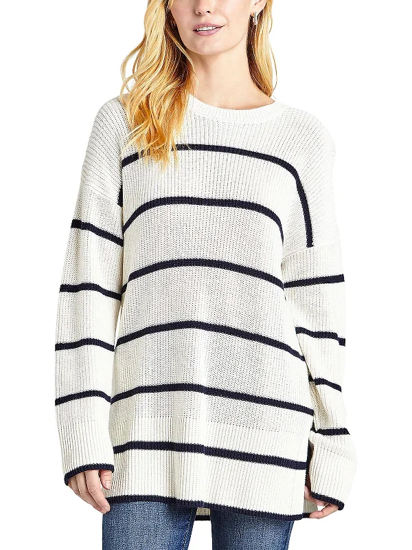 Belted Women's Cotton Blend Sweater Dresses for a Casual LookWomens Silk Blend Split Hem Pullover Sweater Belted Women's Cotton Blend Sweater Dresses for a Casual LookWomens Silk Blend Split Hem Pullover Sweater