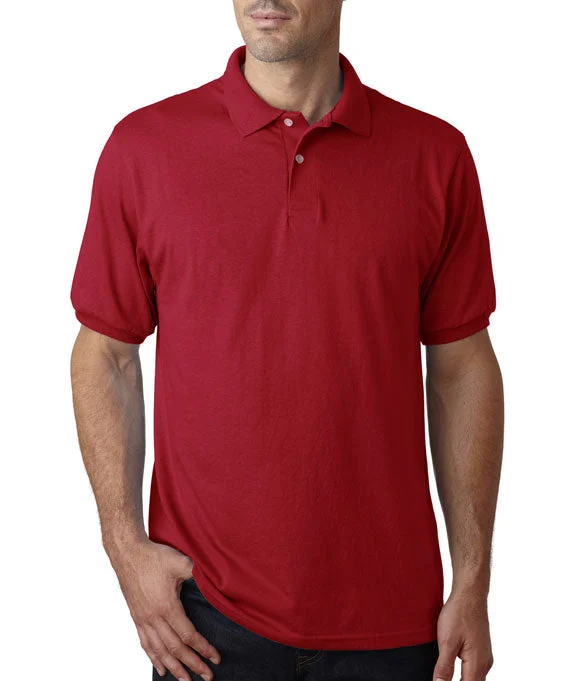 Women's cropped sweatshirt with a slogan graphic for a fun and expressive look054X - Hanes Adult ComfortBlend EcoSmart® Jersey Polo Shirt | Deep Red Women's cropped sweatshirt with a slogan graphic for a fun and expressive look054X - Hanes Adult ComfortBlend EcoSmart® Jersey Polo Shirt | Deep Red