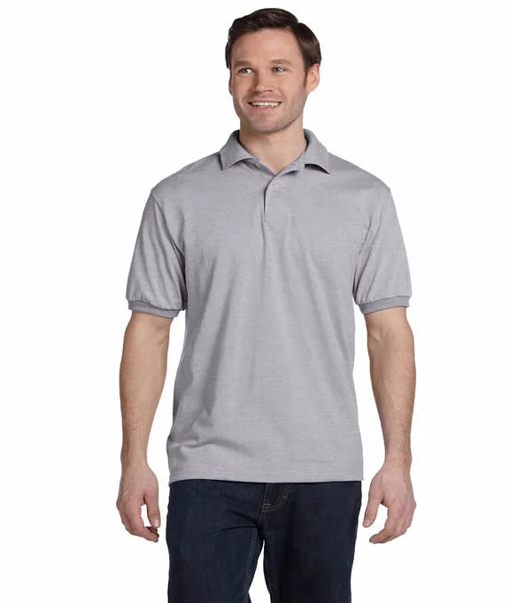 Women's sweatshirt with a mesh panel insert for breathability during workouts054X - Hanes Adult ComfortBlend EcoSmart® Jersey Polo Shirt | Light Steel Women's sweatshirt with a mesh panel insert for breathability during workouts054X - Hanes Adult ComfortBlend EcoSmart® Jersey Polo Shirt | Light Steel