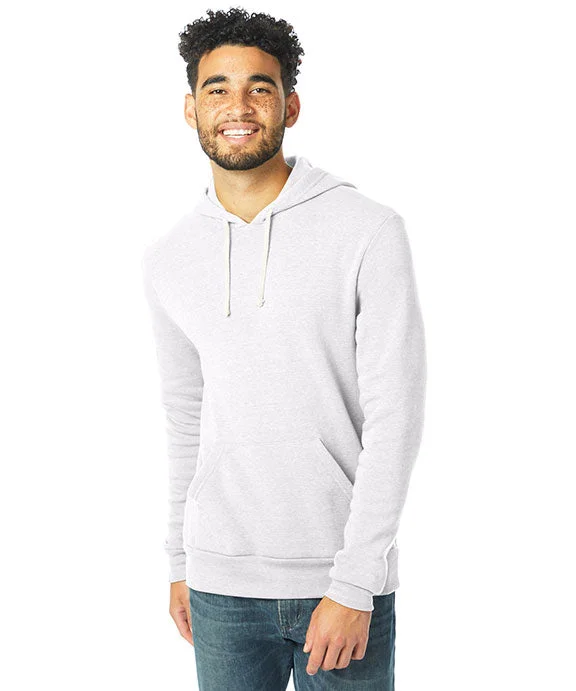 Women's tie - front hoodie in a lightweight fabric for summer layering09595F2 - Alternative Unisex Challenger Eco-Fleece Hoodie | Eco White Women's tie - front hoodie in a lightweight fabric for summer layering09595F2 - Alternative Unisex Challenger Eco-Fleece Hoodie | Eco White