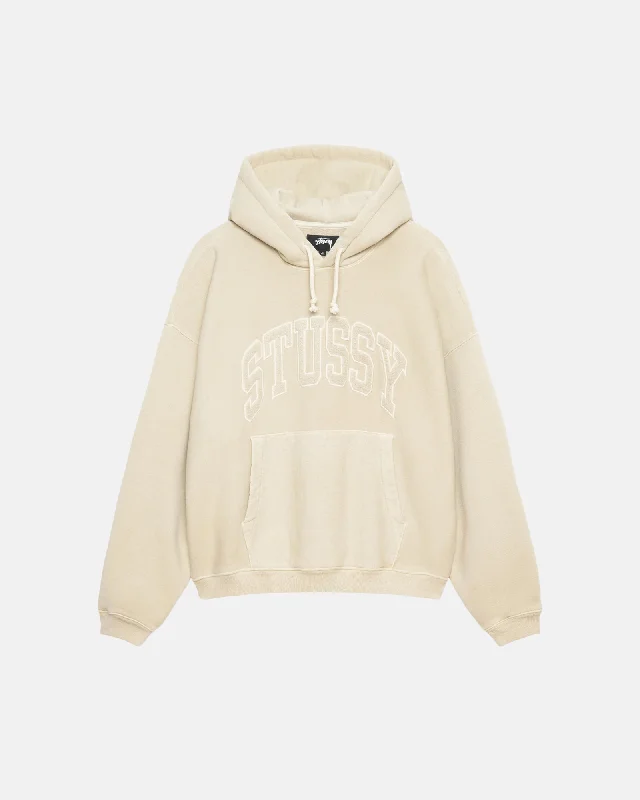 Women's long - sleeve cropped sweatshirt with ribbed cuffs for a snug fitEMBROIDERED RELAXED HOODIE Women's long - sleeve cropped sweatshirt with ribbed cuffs for a snug fitEMBROIDERED RELAXED HOODIE