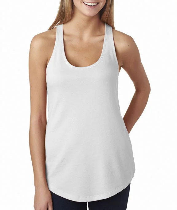 Women's pullover hoodie with a side slit for a modern and relaxed fit6933 - Next Level Ladies The Terry Racerback Tank Top | White Women's pullover hoodie with a side slit for a modern and relaxed fit6933 - Next Level Ladies The Terry Racerback Tank Top | White