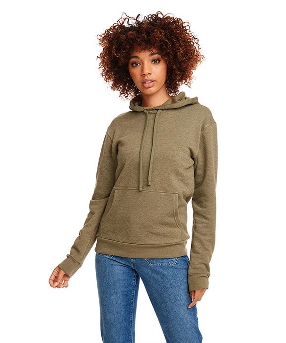 Women's sherpa - lined hoodie for extreme cold weather outdoor activities9302 - Next Level Unisex Classic PCH Pullover Hooded Sweatshirt | Heather Military Green Women's sherpa - lined hoodie for extreme cold weather outdoor activities9302 - Next Level Unisex Classic PCH Pullover Hooded Sweatshirt | Heather Military Green