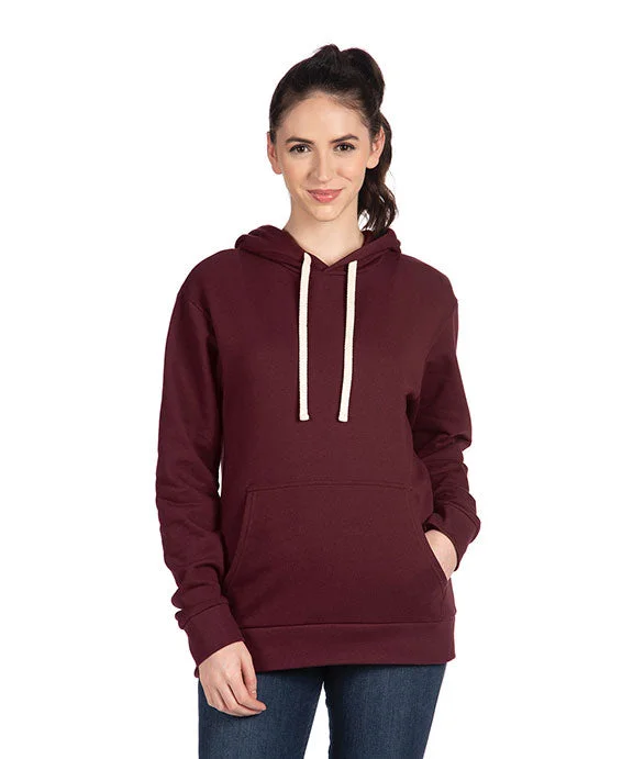 Women's fleece - lined hoodie with thumbholes for warmth in winter9303 - Next Level Unisex Santa Cruz Pullover Hooded Sweatshirt | Oxblood Women's fleece - lined hoodie with thumbholes for warmth in winter9303 - Next Level Unisex Santa Cruz Pullover Hooded Sweatshirt | Oxblood