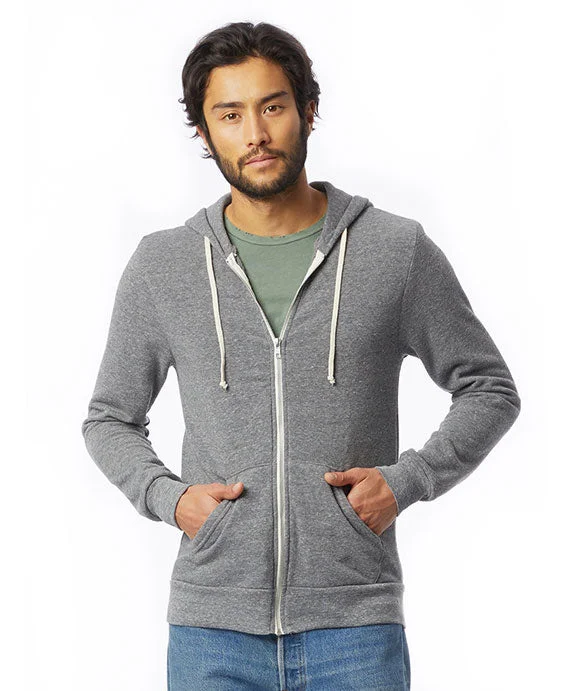 Women's zip - up sweatshirt in pastel blue for a soft and stylish outfitAA9590 - Alternative Unisex Rocky Eco-Fleece Zip Hoodie | Eco Grey Women's zip - up sweatshirt in pastel blue for a soft and stylish outfitAA9590 - Alternative Unisex Rocky Eco-Fleece Zip Hoodie | Eco Grey
