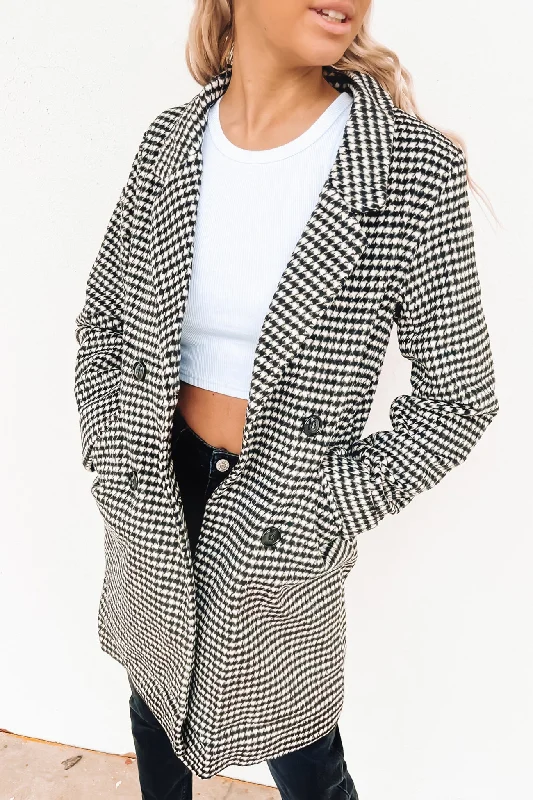 Women's faux fur - trimmed denim jackets for a trendy and cozy styleAnne Coat Black White Women's faux fur - trimmed denim jackets for a trendy and cozy styleAnne Coat Black White