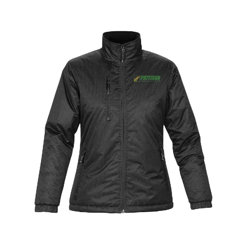 Women's quilted puffer jackets in a cropped silhouette for a modern twistLadies Axis Thermal Shell Women's quilted puffer jackets in a cropped silhouette for a modern twistLadies Axis Thermal Shell