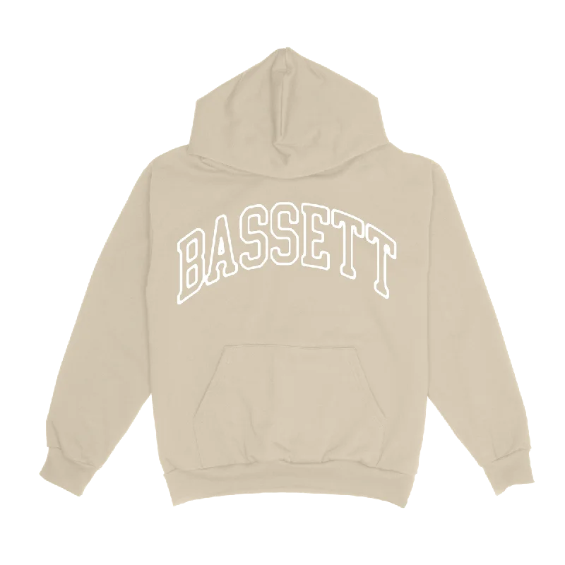 Women's oversized cropped hoodie with drawstrings for a trendy lookBassett Hoodie