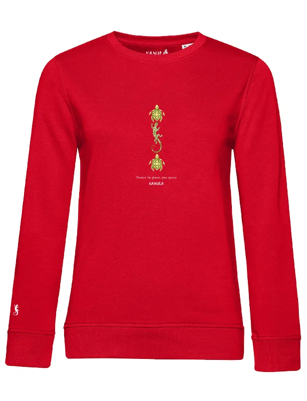 Organic Cotton Sweatshirt - Ladies - 16 Colours