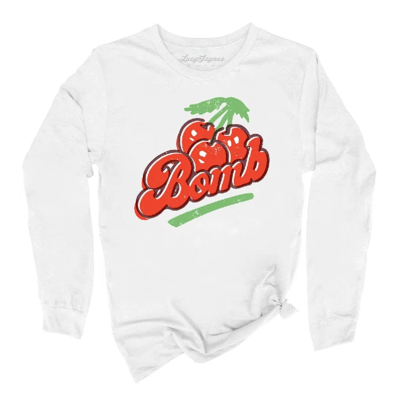 Cherry Bomb Long Sleeve Tee