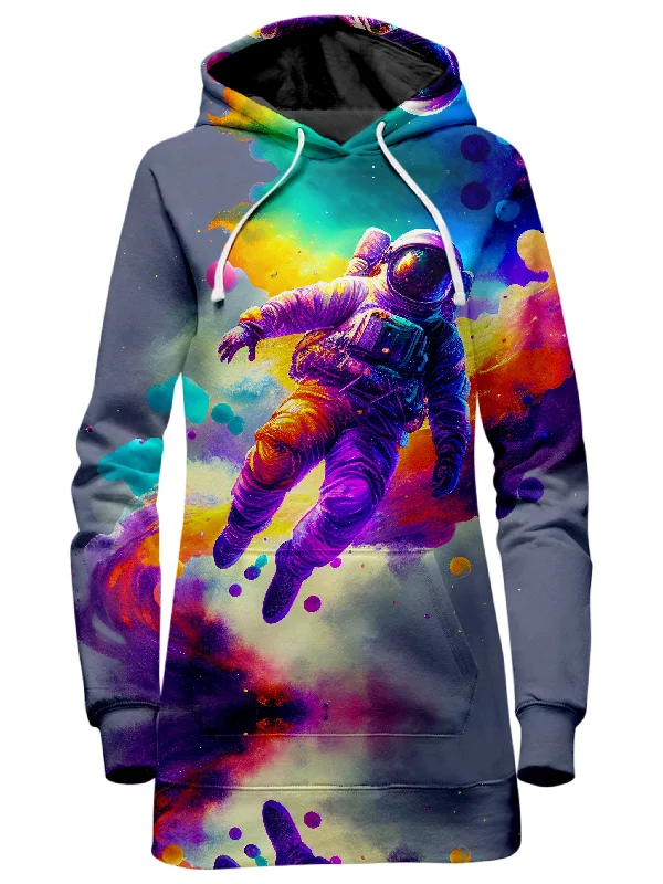 Women's hoodie with a detachable hood for customizable stylingFloating Away Hoodie Dress Women's hoodie with a detachable hood for customizable stylingFloating Away Hoodie Dress