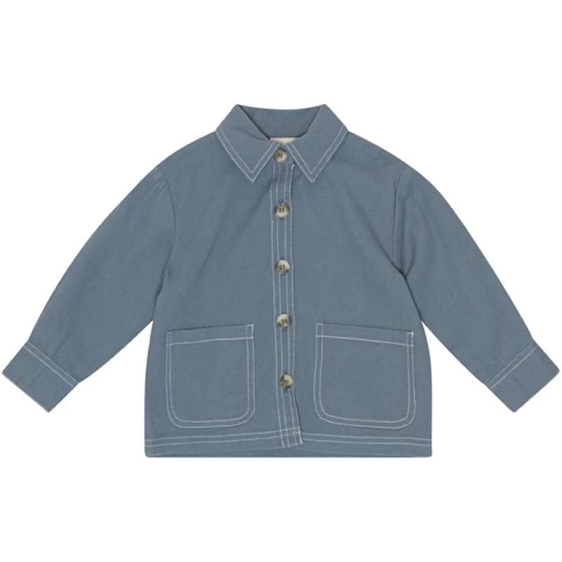 Women's cropped leather jackets with a fringe detail for a western - inspired outfitFlöss Max Overshirt Petrol Women's cropped leather jackets with a fringe detail for a western - inspired outfitFlöss Max Overshirt Petrol