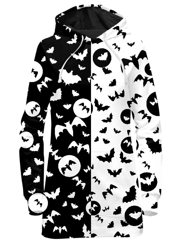 Women's fleece - lined hoodie with thumbholes for warmth in winterFull Moon Hoodie Dress Women's fleece - lined hoodie with thumbholes for warmth in winterFull Moon Hoodie Dress