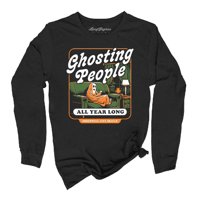 Ghosting People Long Sleeve Tee