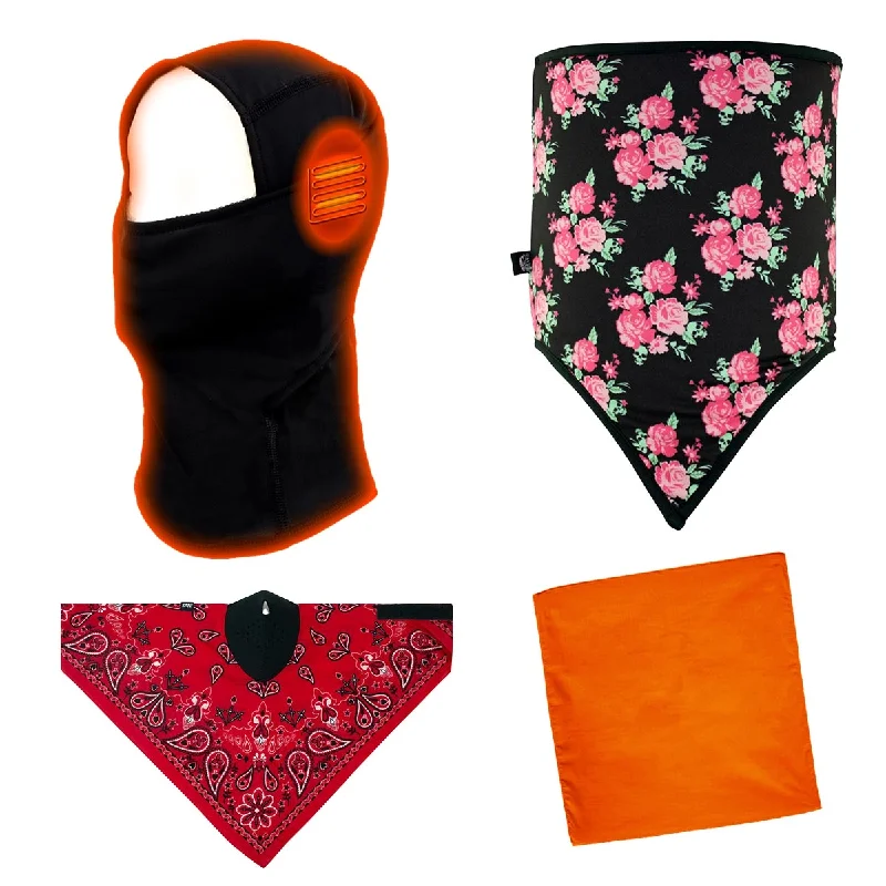 Women's cropped down jackets in bold colors for a sporty and fashionable winter outfitGift Box 4 Ladies MP7922FMSET Black 'Heated' Balaclava and ZanHead Gear Products Women's cropped down jackets in bold colors for a sporty and fashionable winter outfitGift Box 4 Ladies MP7922FMSET Black 'Heated' Balaclava and ZanHead Gear Products