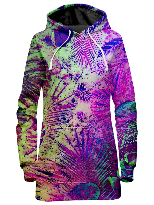 Women's zip - front sweatshirt with contrast stitching for a sporty aestheticJuglist Holo Hoodie Dress Women's zip - front sweatshirt with contrast stitching for a sporty aestheticJuglist Holo Hoodie Dress