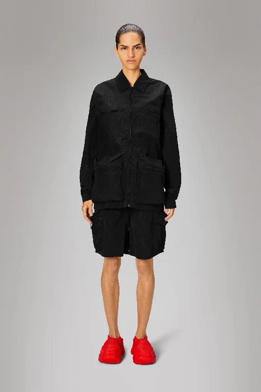 Women's bomber jackets with a holographic finish for a futuristic and eye - catching lookKano Overshirt Women's bomber jackets with a holographic finish for a futuristic and eye - catching lookKano Overshirt