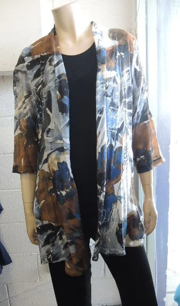 Women's cropped leather jackets with silver zippers for a punk - inspired outfitKT Creations Jacket