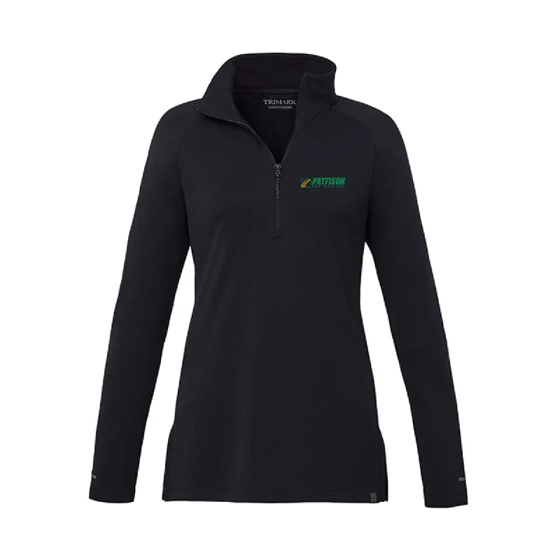 Women's windbreaker jackets with adjustable hoods for windy daysLadies Asgard Eco Knit Half Zip Women's windbreaker jackets with adjustable hoods for windy daysLadies Asgard Eco Knit Half Zip