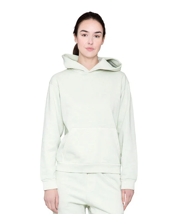 Women's hoodie with a kangaroo pocket and a pom - pom drawstring for added charmLS16001 - Lane Seven Unisex Urban Pullover Hooded Sweatshirt | Pistachio Women's hoodie with a kangaroo pocket and a pom - pom drawstring for added charmLS16001 - Lane Seven Unisex Urban Pullover Hooded Sweatshirt | Pistachio