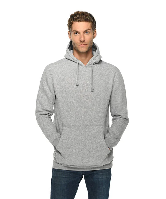 Women's fleece - lined hoodie with thumbholes for warmth in winterLS19001 - Lane Seven Unisex Heavyweight Pullover Hooded Sweatshirt | Heather Grey Women's fleece - lined hoodie with thumbholes for warmth in winterLS19001 - Lane Seven Unisex Heavyweight Pullover Hooded Sweatshirt | Heather Grey