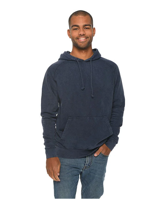 Women's quarter - zip sweatshirt made of organic cotton for eco - conscious fashionLST004 - Lane Seven Unisex Vintage Raglan Hooded Sweatshirt | Vintage Denim Women's quarter - zip sweatshirt made of organic cotton for eco - conscious fashionLST004 - Lane Seven Unisex Vintage Raglan Hooded Sweatshirt | Vintage Denim