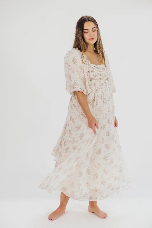 Off - the - Shoulder Women Dress for a Romantic and Feminine LookMelody Maxi Dress in Petal Pink - Bump Friendly & Inclusive Sizing (S-3XL) Off - the - Shoulder Women Dress for a Romantic and Feminine LookMelody Maxi Dress in Petal Pink - Bump Friendly & Inclusive Sizing (S-3XL)