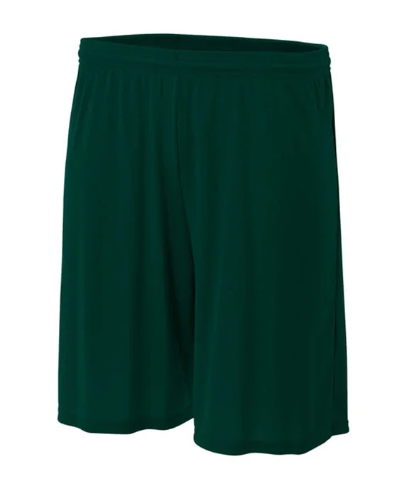 N5244 - A4 Adult 7 Inch Inseam Cooling Performance Shorts | Forest Green