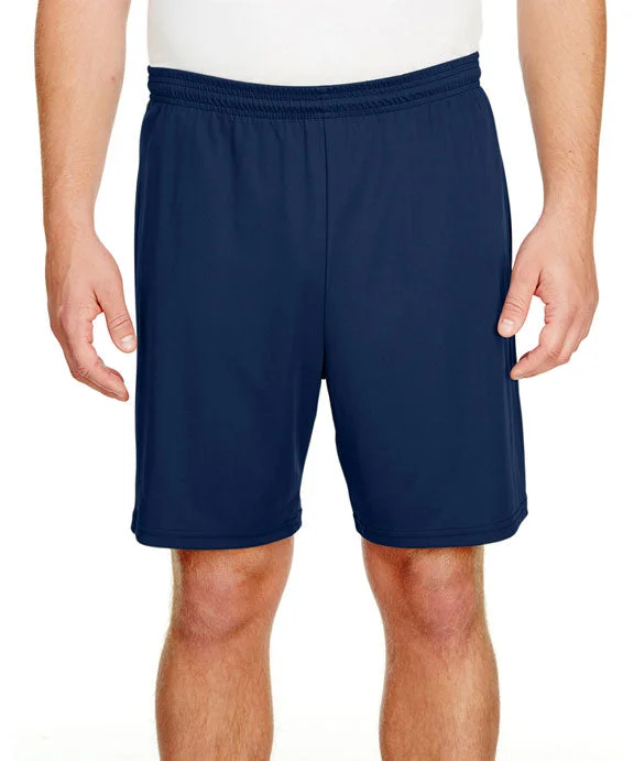 N5244 - A4 Adult 7 Inch Inseam Cooling Performance Shorts | Navy