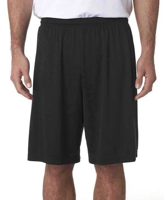 N5283 - A4 Mens 9" Inseam Performance Shorts | Black