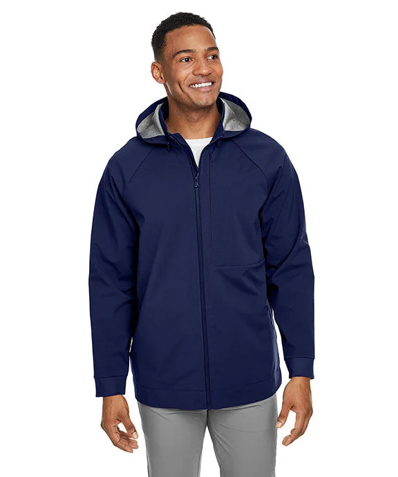 NE718 - North End Mens City Hybrid Shell | Classic Navy