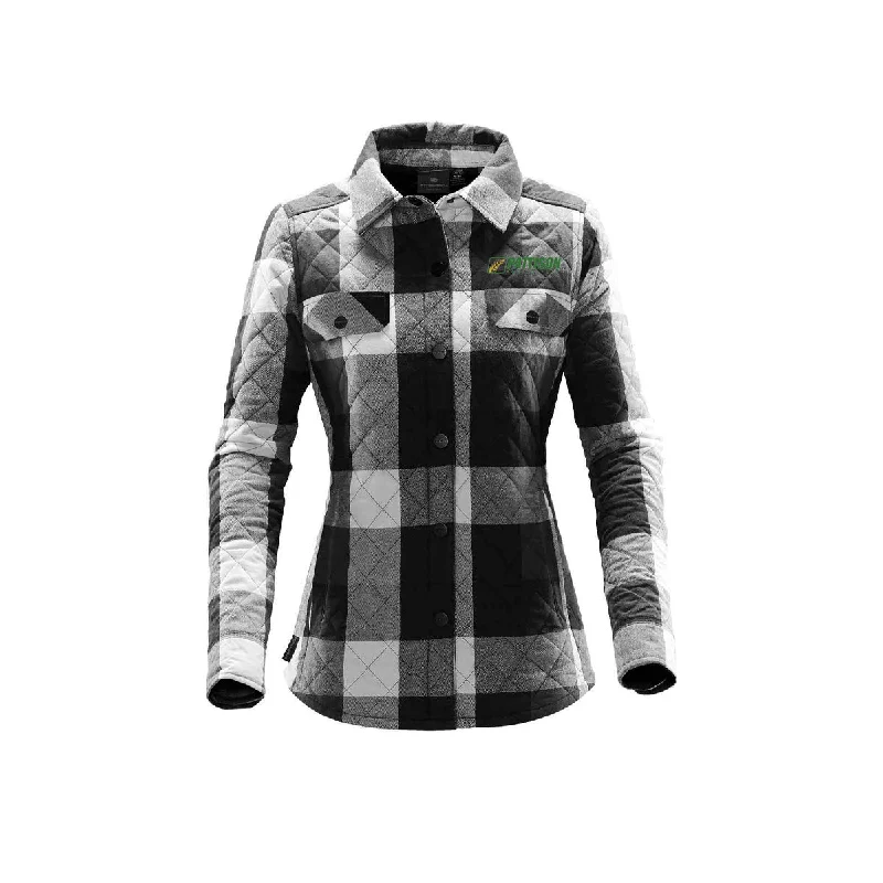 Women's quilted puffer jackets in a cropped silhouette for a modern twistLadies North Beach Shacket Women's quilted puffer jackets in a cropped silhouette for a modern twistLadies North Beach Shacket