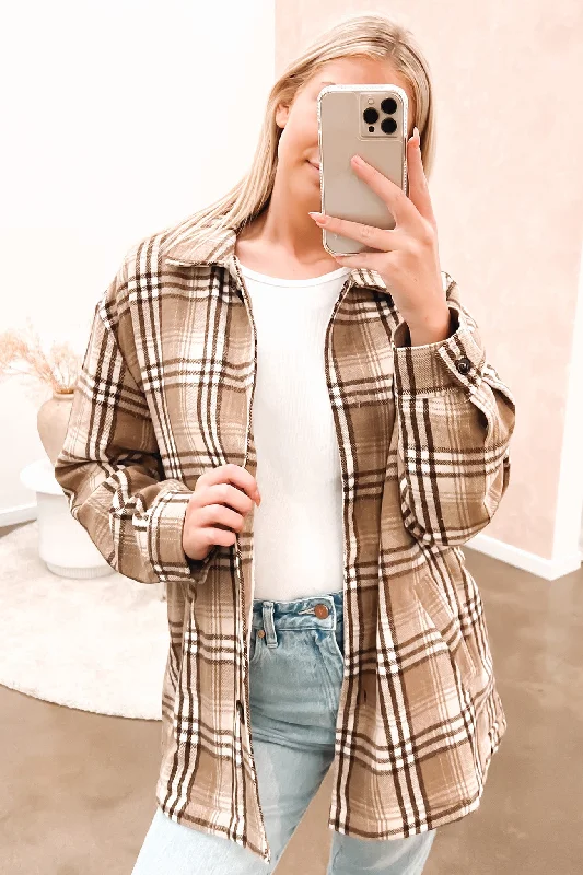 Women's faux fur - trimmed denim jackets for a trendy and cozy styleNyck Jacket Mocha Women's faux fur - trimmed denim jackets for a trendy and cozy styleNyck Jacket Mocha