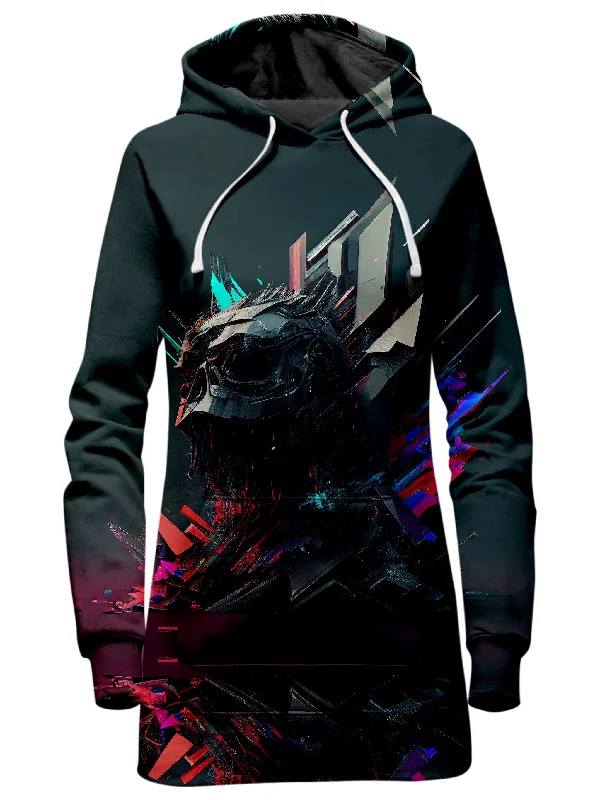 Women's hoodie with a glittery print for a glamorous and sparkly appearancePhantom Hoodie Dress Women's hoodie with a glittery print for a glamorous and sparkly appearancePhantom Hoodie Dress