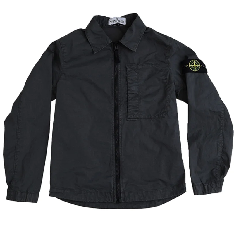Women's denim jackets with distressed details for a casual and edgy lookStone Island Overshirt Blue Grey Women's denim jackets with distressed details for a casual and edgy lookStone Island Overshirt Blue Grey