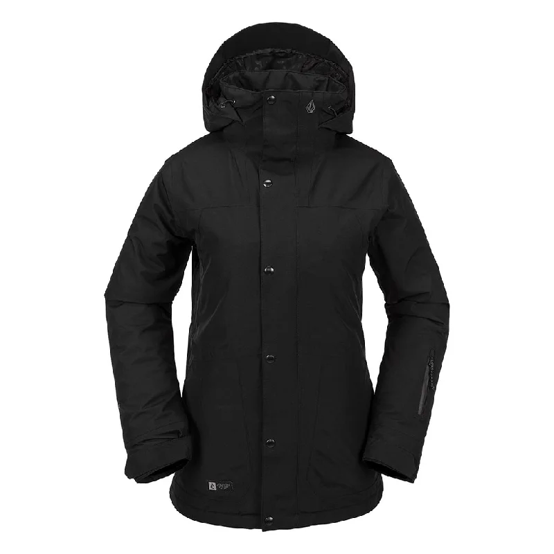 Women's trench coats with a removable belt for customizable stylingVolcom 2024 Womens Ell Insulated Gore-Tex Jacket - Black Women's trench coats with a removable belt for customizable stylingVolcom 2024 Womens Ell Insulated Gore-Tex Jacket - Black