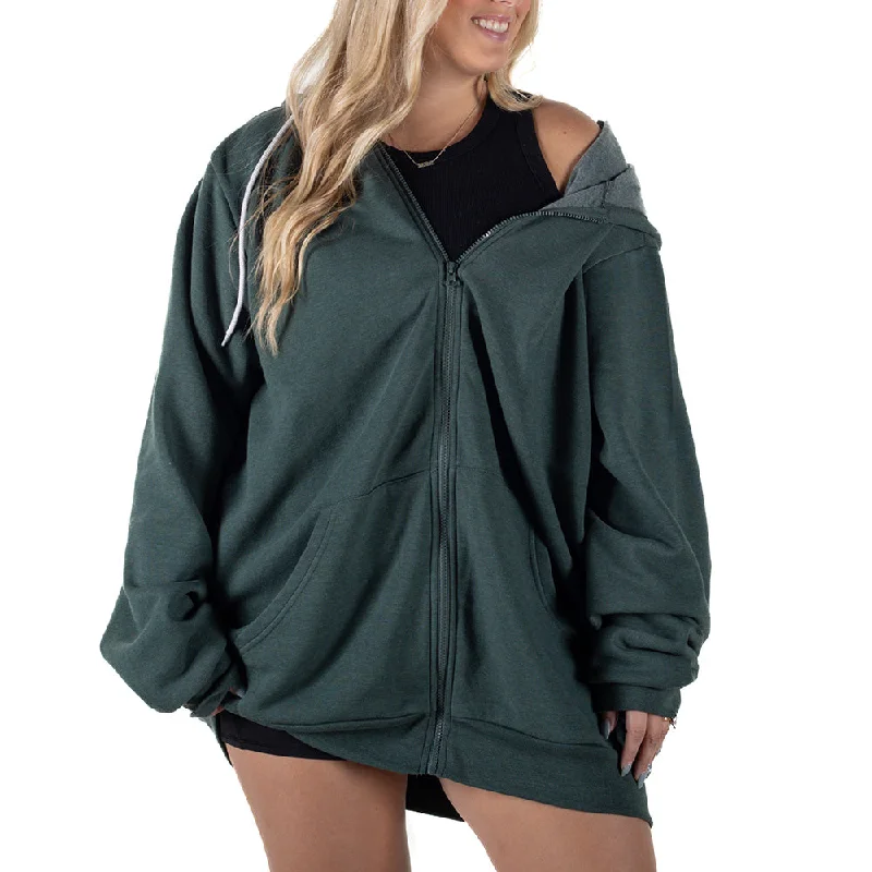 Zip Up Giant Hoodie