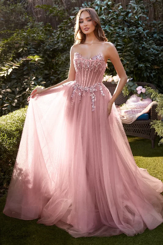 Strapless Women Dress with a Built - in Bra for Comfort and Support Strapless Women Dress with a Built - in Bra for Comfort and Support Andrea and Leo A1267 Strapless Women Dress with a Built - in Bra for Comfort and Support Strapless Women Dress with a Built - in Bra for Comfort and Support Andrea and Leo A1267