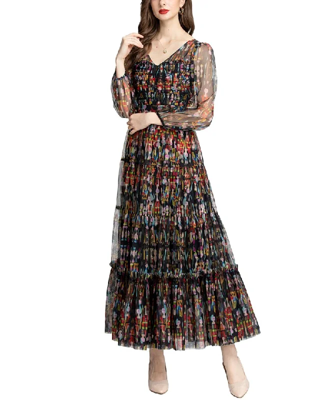 Printed Abstract Women Dress for a Modern and Artistic Appeal Printed Abstract Women Dress for a Modern and Artistic Appeal BURRYCO Dress