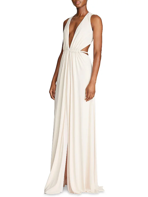 Pleated Women Dress with a Timeless and Elegant Texture Pleated Women Dress with a Timeless and Elegant Texture Megan Womens Deep V Cut-Out Evening Dress Pleated Women Dress with a Timeless and Elegant Texture Pleated Women Dress with a Timeless and Elegant Texture Megan Womens Deep V Cut-Out Evening Dress