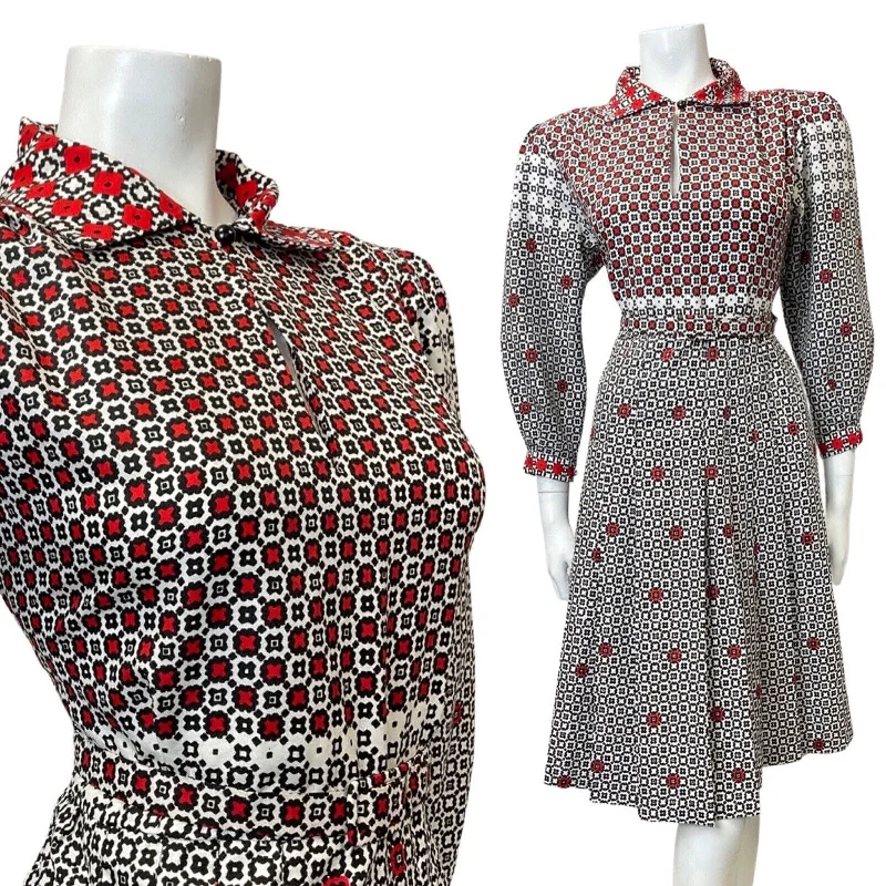 Printed Abstract Women Dress for a Modern and Artistic Appeal Printed Abstract Women Dress for a Modern and Artistic Appeal VINTAGE 60s 70s BLACK WHITE RED SQUARE GEOMETRIC BELTED SHIRT DRESS 12 14 Printed Abstract Women Dress for a Modern and Artistic Appeal Printed Abstract Women Dress for a Modern and Artistic Appeal VINTAGE 60s 70s BLACK WHITE RED SQUARE GEOMETRIC BELTED SHIRT DRESS 12 14