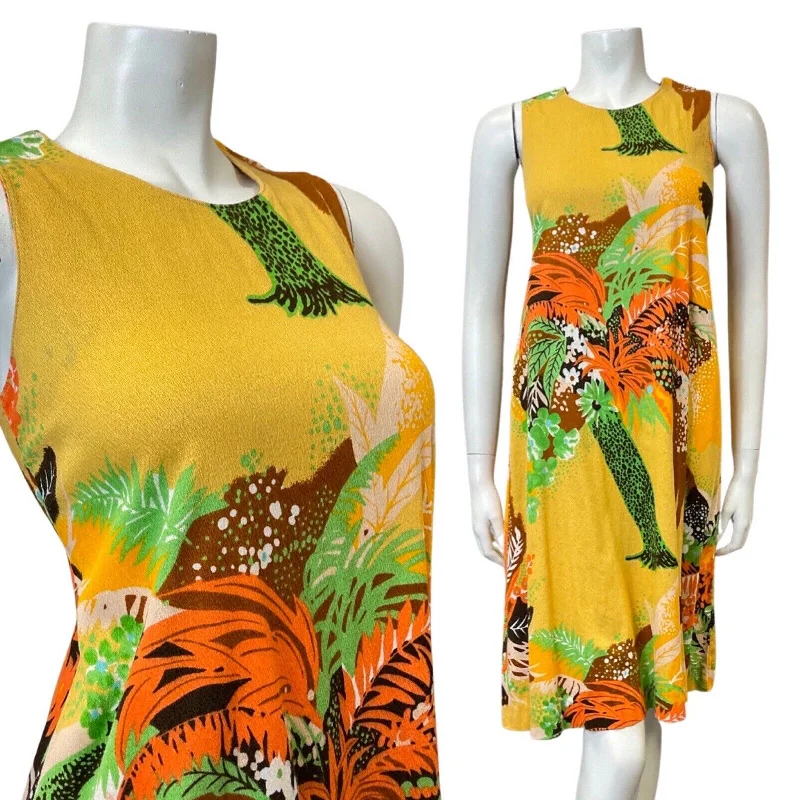 Halter Neck Women Dress to Show Off the Shoulders and Neckline Halter Neck Women Dress to Show Off the Shoulders and Neckline VINTAGE 70s YELLOW ORANGE GREEN PALM LEAF TROPICAL SLEEVELESS FLARED DRESS 8 10 Halter Neck Women Dress to Show Off the Shoulders and Neckline Halter Neck Women Dress to Show Off the Shoulders and Neckline VINTAGE 70s YELLOW ORANGE GREEN PALM LEAF TROPICAL SLEEVELESS FLARED DRESS 8 10