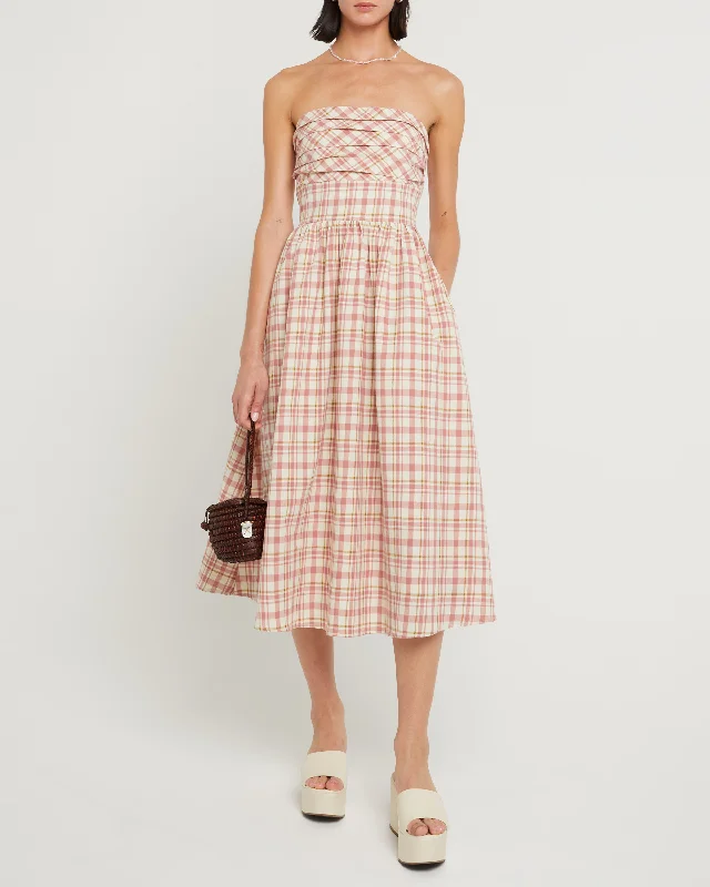 Midi dresses with pleated bodices for a classic and tailored lookErva Dress