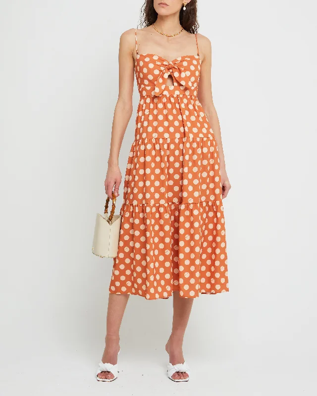 Midi dresses with patchwork patterns for a one - of - a - kind styleTerry Dress