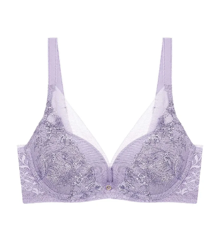 Sensual Spotlight Wired Push Up Deep V Bra