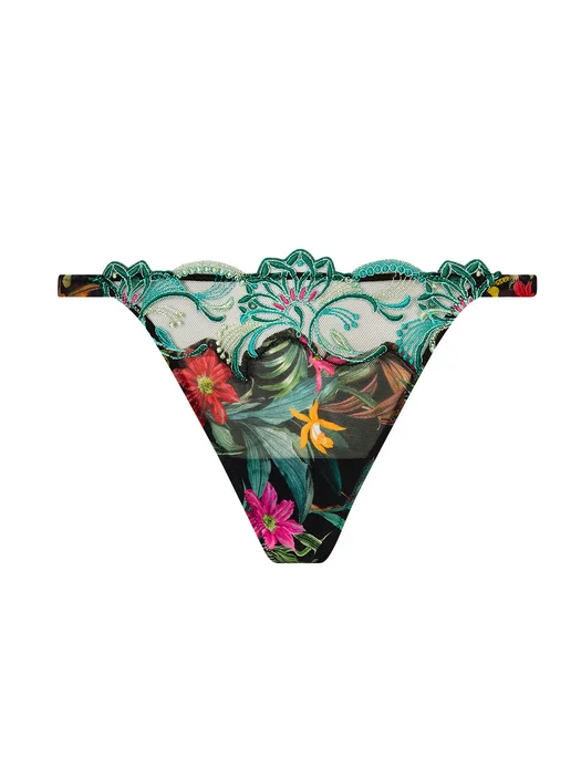 Shapers with a smooth - finish fabric to prevent chafingLise Charmel Fleurs Etoiles Sexy Thong Shapers with a smooth - finish fabric to prevent chafingLise Charmel Fleurs Etoiles Sexy Thong